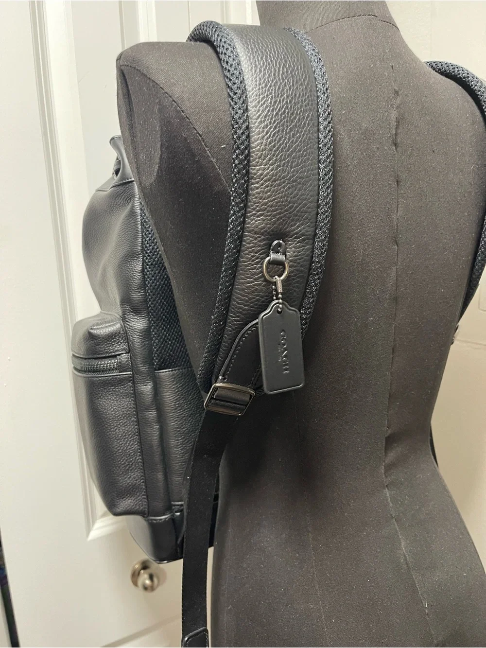 Coach pebbled leather